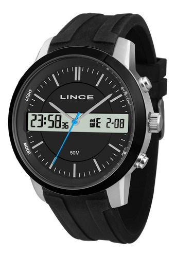 Relogio Lince Masculino Anadigi Map4490s P1px Aço Oferta