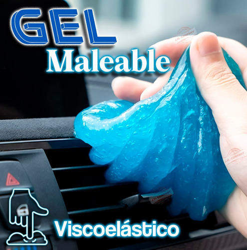 Imagen 4 de 8 de Gel Limpiador Slime Carros Celular Teclado No Grasoso