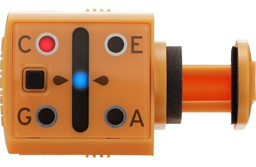 Afinador de ukulele Korg Minipitch Orange Clamp