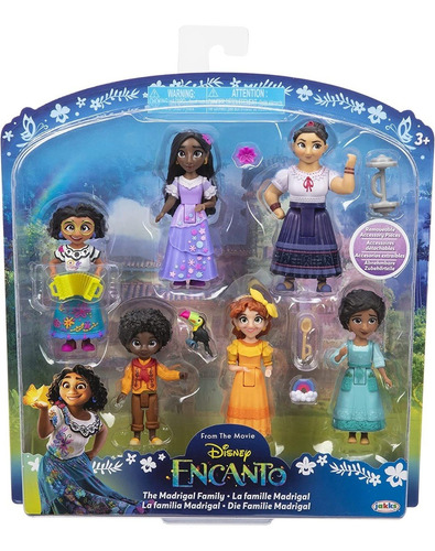 Juego De 6 Figuras Encanto Disney 8 Cms