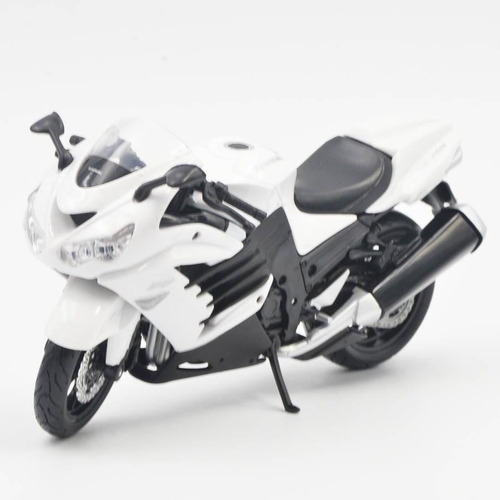 Kawasaki Ninja 2x-14r Blanco -motos A Escala 1:12