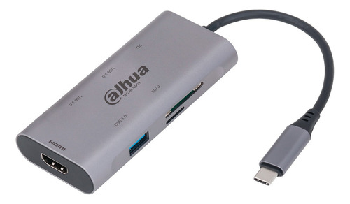 Expansor De Entradas Usb, Com Rabicho Usb Tipo C, Dh-tc37