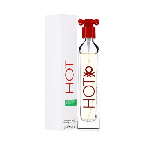 Perfume Benetton Hot 100ml Dama Original 