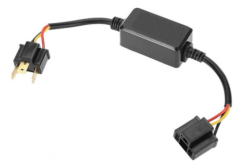 2 X H4 Led Faro Decodecoder Radio Anti-interferencia