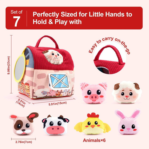 Ff Juguetes De Peluche De Animales De Granja Juguetes For