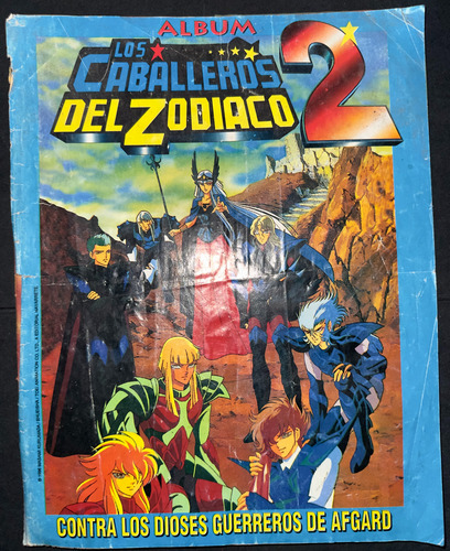 Álbum Caballeros Del Zodiaco 2 - Incompleto Navarrete - 1996 (Usado)