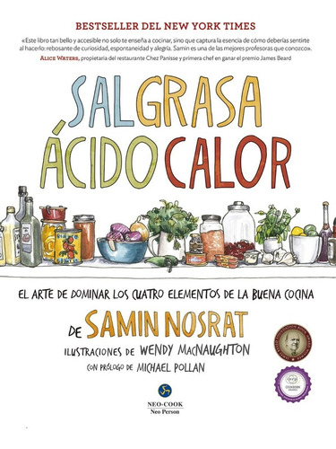 Sal, Grasa, Ácido, Calor | Samin Nosrat