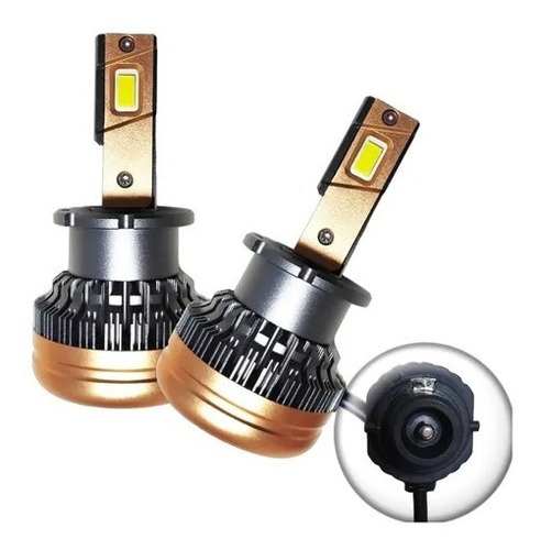 X2 Ampolleta D2s/r Turbo Led 75w 6500k 10000lm / R&r