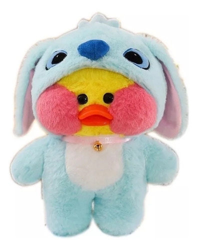 Peluche Pato Lalafanfan Disfrazado De Stitch 2023