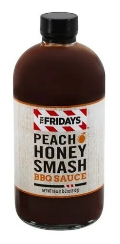 Salsa Peach Honey Smash Bbq Friday's 510 Gr Usa