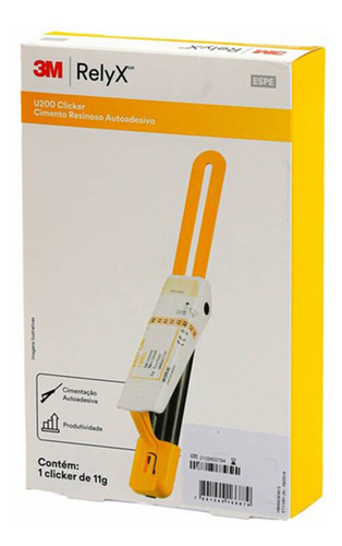 Cimento Resinoso Autoadesivo Dual Relyx U200 Cor A2 11g - 3m