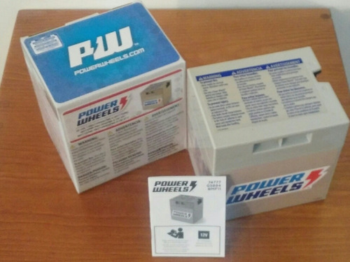 Batería De Repuesto Recargable Power Wheels 12 Volts 12 Amp