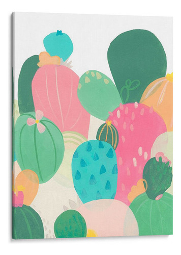 Canvas Lab Cuadro Cactus Confetti Ii 60x80, June Erica Vess