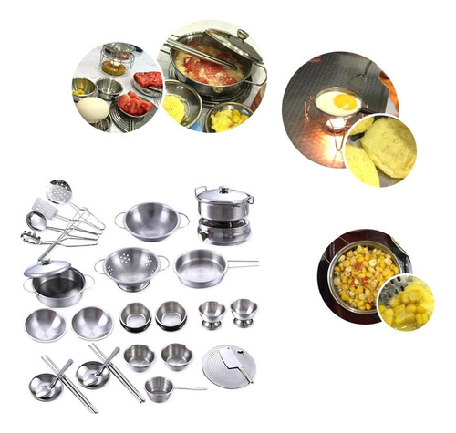 . 25 Uds Juguetes De Cocina Utensilios De Cocina Juego De
