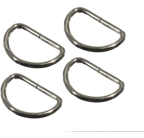 Metal Non-welded D-ring Adorno Para Cinturones, Bolsos,, Cor