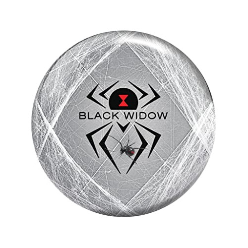 Bola De Bolos Hammer Black Widow Viz-a-ball, Gris/blanc...