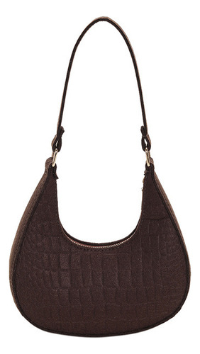 Stylish Felt Shoulder Bag Fashionable Korean Design Casual