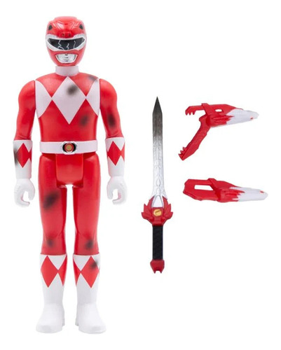 Red Ranger Power Rangers Reaction Sdcc 2021 Super7