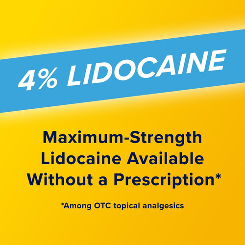 Aspercreme Alivia El Dolor Con Lidocaína 5 Parches Fragancia Neutra