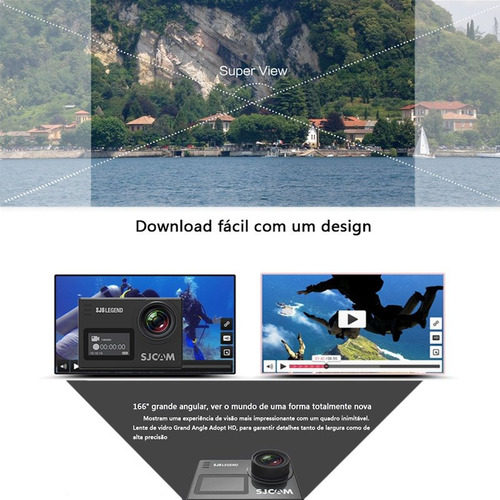 Camera Sjcam Sj6 Legend Original 4k Wifi 16mp Touch Screen