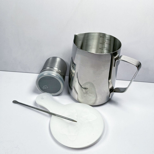 Jarra Espumadora Kit Milk Latte Coffee Latte Ship Cup, 600 M