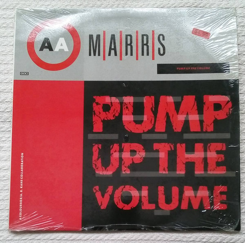 M/a/r/r/s - Pump Up The Volume (vinilo 12'' 1ra. Ed. U S A)