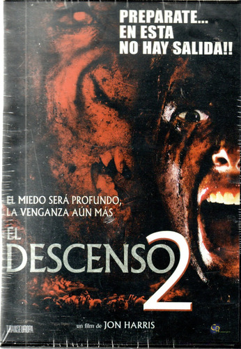 El Descenso 2 - Dvd Nuevo Original Cerrado - Mcbmi