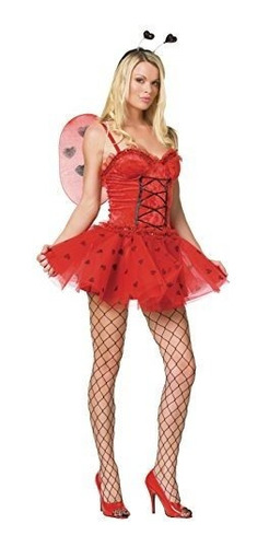 Disfraz De Mujer - Disfraz Mujer - Love Bug Adult Costume - 