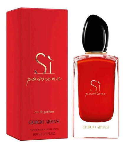 Perfume Giorgio Armani Si Passione 100ml Original Dama