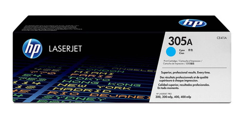 Cartucho Toner Hp 305a Cian Laserjet Pro M351 M375 M451