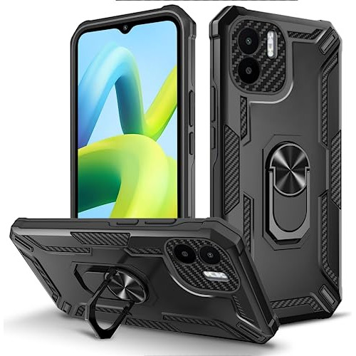 Funda Xiaomi Redmi A1/a2 Grado Militar Resistente Negro