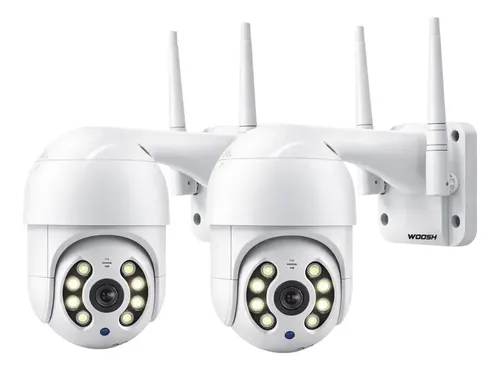 Kit 2 Câmera Ip Inteligente Wifi Rotativa