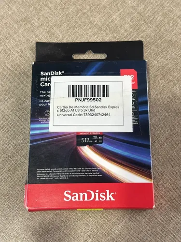 Microsd Sandisk 512gb Nintendo Switch 2 - Semi | MercadoLivre