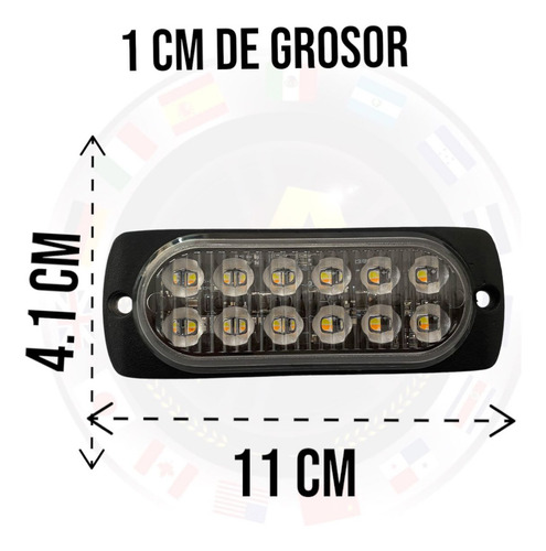 Plafon Tipo Modulo Con 12 Leds Y 18 Funciones Diferentes