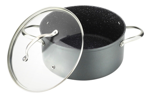 Cacerola Savia Aluminio Forjado Gris Mate 24cm Fagor