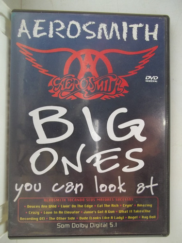 Dvd Aerosmith Big Ones You Can Look At 