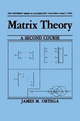 Libro Matrix Theory: A Second Course - James M. Ortega