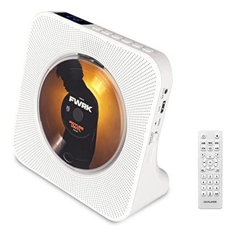 Reproductor Cd Vertical Hifi, Portátil, Bluetooth, Radio