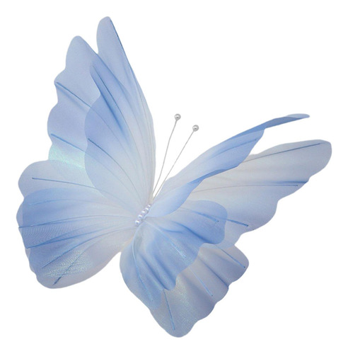 Decoración De Boda, Decoración De Mariposas Azul 50x40cm