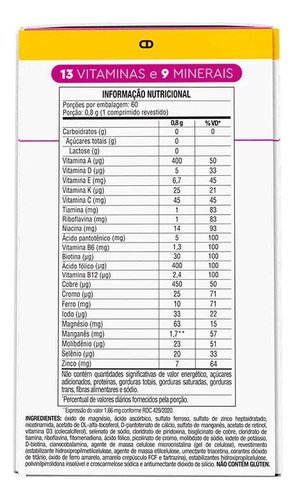 3caixas Lavitan Super Fórmula A-z Mulher C/ 60 Cpr Cd