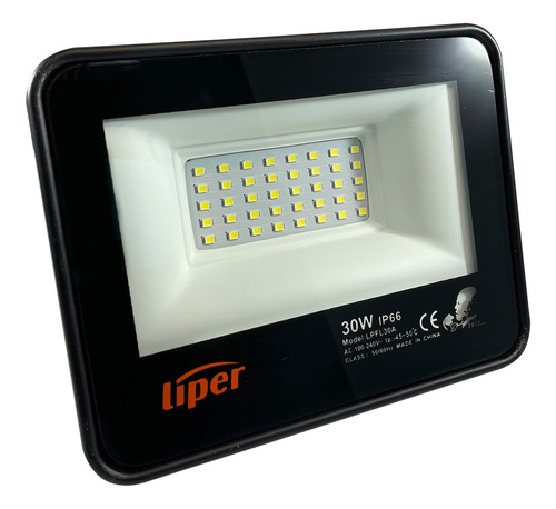 Foco Led 30w Luz Blanca Fria Exterior Ip65 Premium Calidad ®