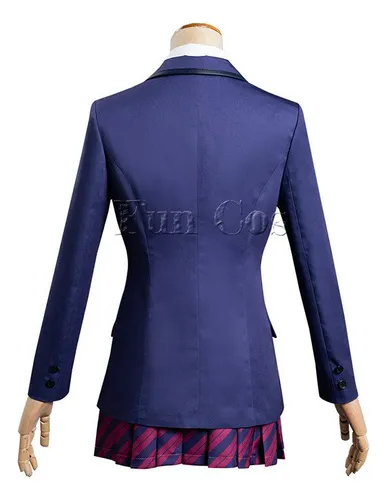Komi San Disfraz For Cosplay Falda Medias Peluca Orejas