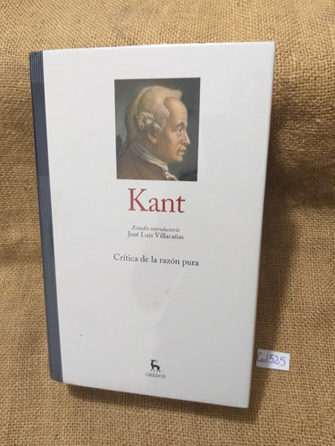 Kant / Crítica De La Razón Pura 1 / G Pensadores Gredos