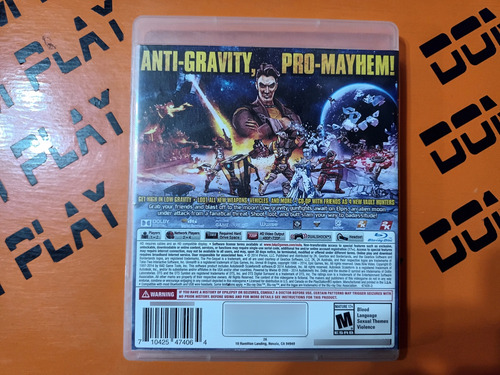 Borderlands: The Pre-sequel Ps3 (detalles Caratula) Físico (Usado)