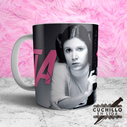 Taza Cerámica Calidad Premium Diseño Leia Organa Star Wars