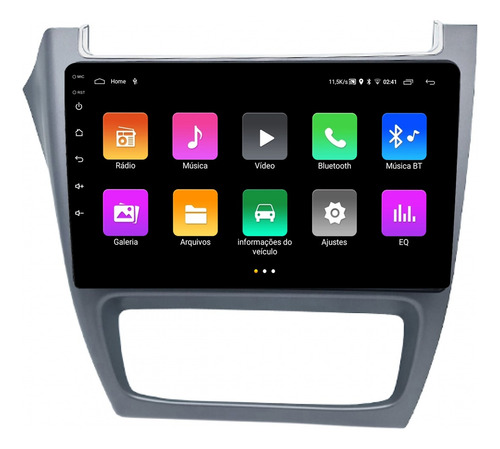 Multimidia Vw Fox 14/21 9p Android Auto Carplay 64gb