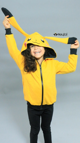 Imagen 4 de 6 de Sudadera Niño Pikachu - Envío Incluido