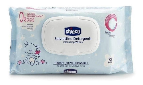 Chicco Toallitas Humedas Sensitive Skin 72 Piezas