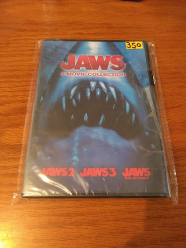 Tiburón 2,3,4 Películas Dvd ( Jaws 3 Movie Colección )