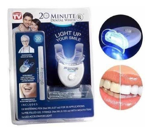 Blanqueador Dental 20 Minutos Lámpara Ultravioleta Dientes